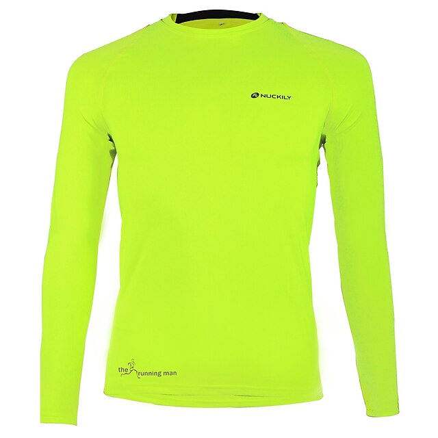  Nuckily Men's Women's Long Sleeve Cycling Jersey Bike Jersey Top Black Green Blue Polyester Breathable Quick Dry Sports Clothing Apparel / Stretchy / Athleisure