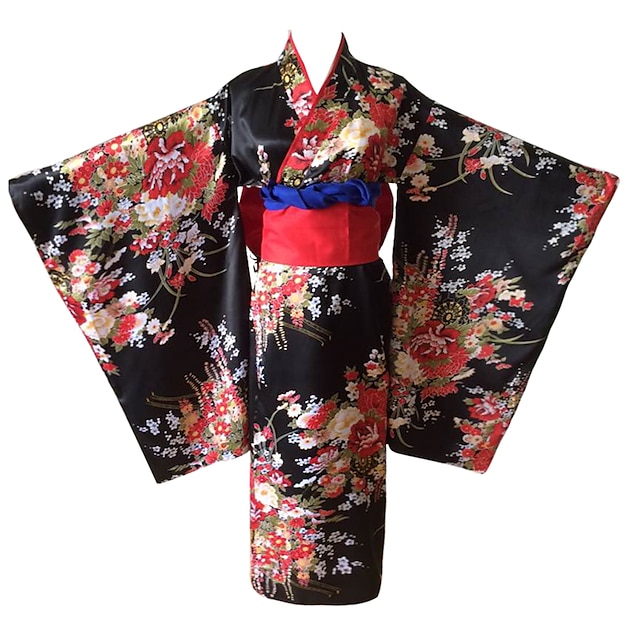  Costumes Cosplay / Kimono / Plus d'accessoires Inspiré par La Fille des Enfers Ai Enma Manga Accessoires de Cosplay Ceinture / Veste Kimono Autre matériel Femme nouveau / chaud Déguisement d'Halloween