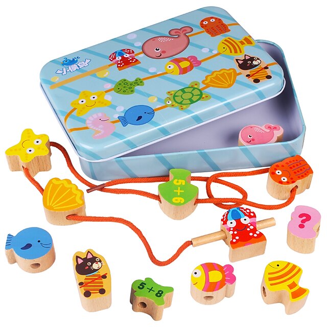 Building Blocks Fishing Toys Math Toy Educational Toy Animals Cool Kid's Toy Gift