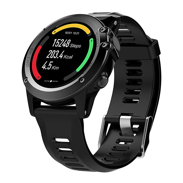  Indear YYH1 Miehet Smartwatch Android iOS WIFI 3G Vedenkestävä Kosketusnäyttö Sykemittari Urheilu Poltetut kalorit Pulse Tracker Ajastin Sekunttikello Askelmittari Activity Tracker / Sleep Tracker