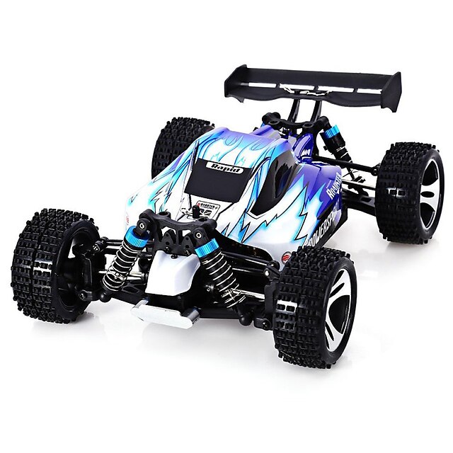  Carro com CR WLtoys A959 2.4G Jipe (Fora de Estrada) / Off Road Car / Drift Car 1:18 Electrico Escovado 45 km/h Controlo Remoto / Recarregável / Elétrico