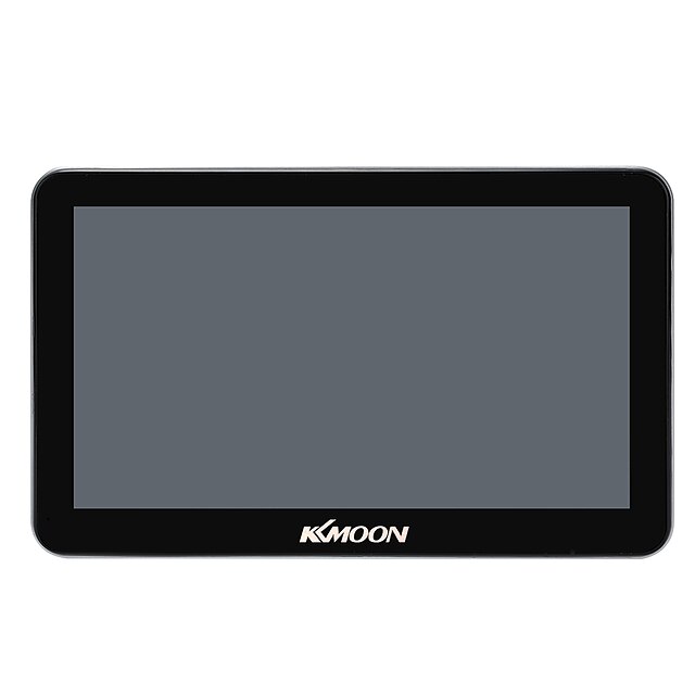  KKmoon 7 Portable HD Screen GPS Navigator 128MB RAM 4GB ROM MP3 FM Video Play Car Entertainment System with Back Support Free Map