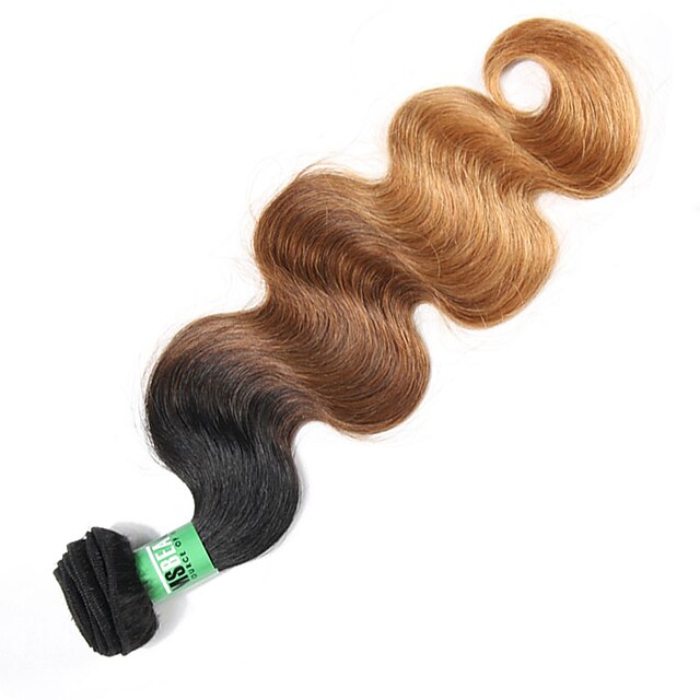  1 комплект Индийские волосы Естественные кудри 10A человеческие волосы Remy Омбре 10-26 дюймовый Омбре Ткет человеческих волос 4а Расширения человеческих волос