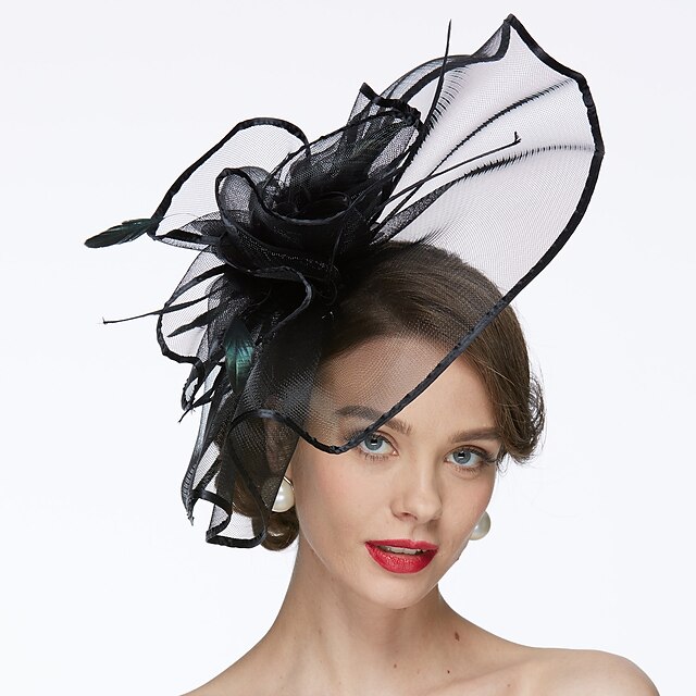 Net Kentucky Derby Hat / Fascinators / Hats with 1 Piece Wedding ...