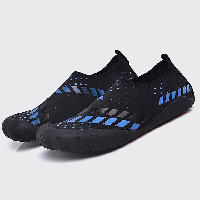  Men's Sandals Light Soles Summer Fabric Water Shoes Casual Outdoor Low Heel Black Black/White Black/Blue Under 1in