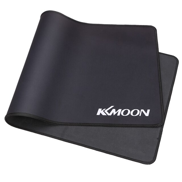 KKmoon 600*300*3mm Large Size Plain Black Extended Water-resistant Anti-slip Rubber Speed Gaming Game Mouse Mice Pad Desk Mat