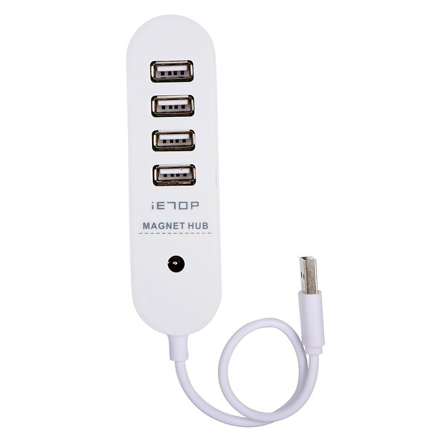  IETOP USB 2.0 to USB 2.0 USB-hub 4 ports Met Wire Mangement