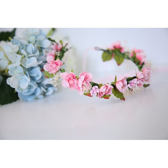  Bomull pannebånd / blomster med 1 Bryllup / Spesiell Leilighet / Bursdag Hodeplagg