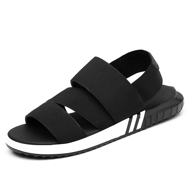  Férfi Kényelmes cipők Vászon Nyár / Ősz Szandálok Upstream cipő Fekete / Hétköznapi / Szabadtéri