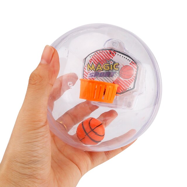  Fidget Toy Balls Basketball Toy Sports Basketball Fun Eco-friendly Material ABS Adults' Unisex Boys' Girls' Toy Gift 1 pcs