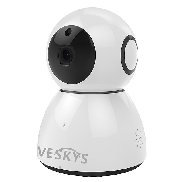  veskys® 2.0mp 1080p hd wifi sikkerhed overvågning ip kamera sky lagring to-vejs lyd fjernbetjening skærm