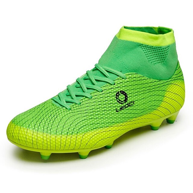  Férfi Sportcipők Kényelmes cipők Sport Foci Kötött Műbőr Kék Narancssárga Zöld Ősz Tél / Fűző
