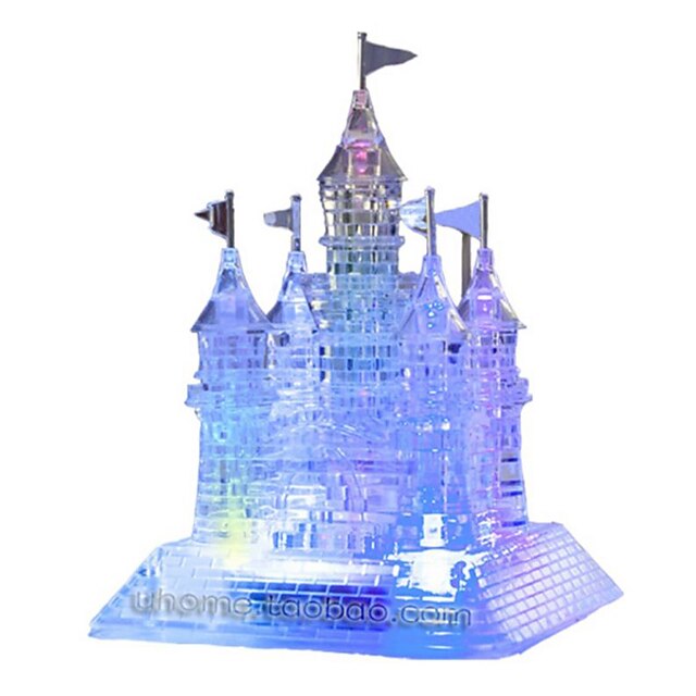  Quebra-Cabeças 3D Quebra-Cabeça Quebra-Cabeças de Cristal Cachorros Torre Cavalo Plásticos Ferro Unisexo Para Meninos Para Meninas Brinquedos Dom