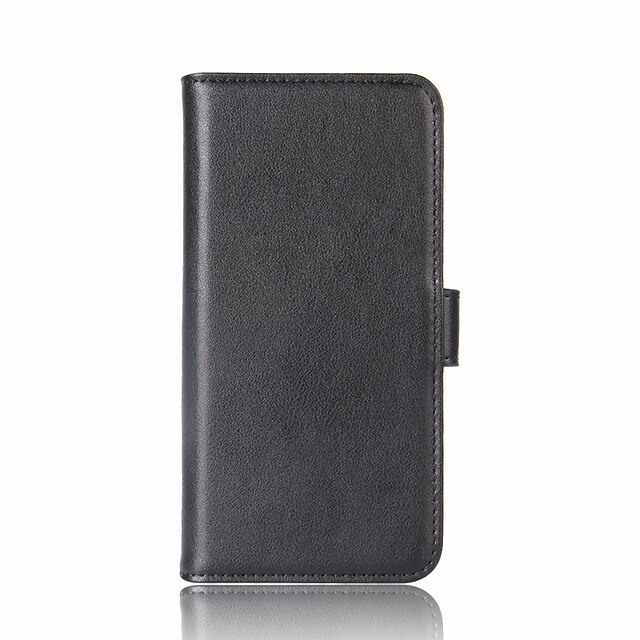  Case For Nokia Nokia 9 / Nokia 8 / Nokia 6 Wallet / Card Holder / with Stand Full Body Cases Solid Colored Hard Genuine Leather