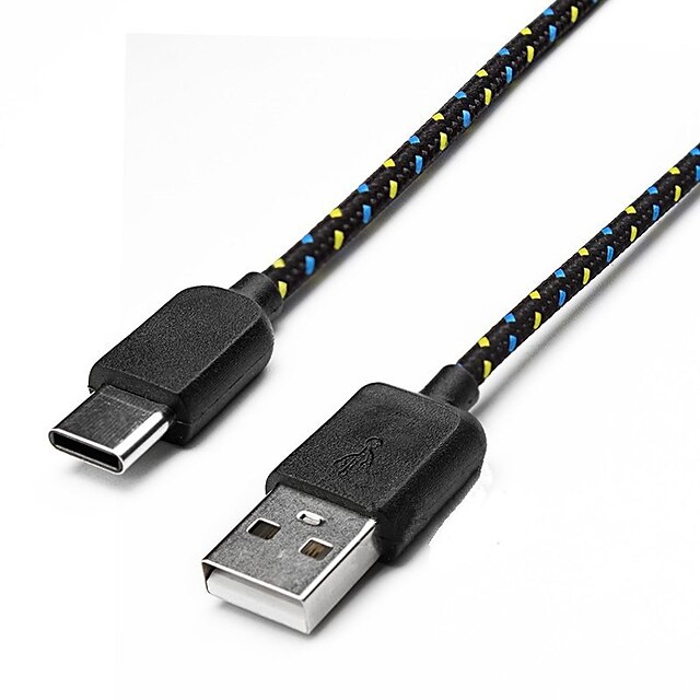  UC-001 USB 3.1 do USB 3.1 Typ C Męski-Męski 1.0m (3 stopy) Warkocz
