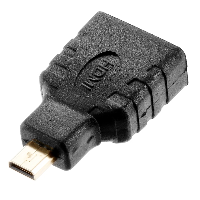  Mikro HDMI Adapter, Mikro HDMI til HDMI 1.3 Adapter Han - Hun
