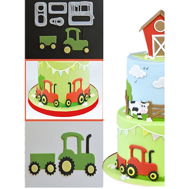  1pc Cake Moulds Plastik Dagligdags Brug