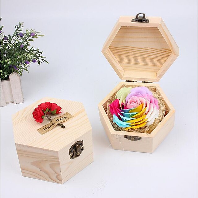  Wedding / Birthday / Event / Party Wooden Bath & Soaps Garden Theme / Floral Theme / Butterfly Theme - 1 pcs
