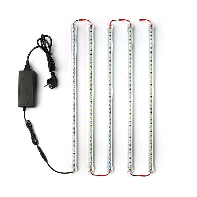  2m Bară Rigidă Cu Becuri LED 144 LED-uri 5050 SMD Alb Cald / Alb / Roșu 12 V