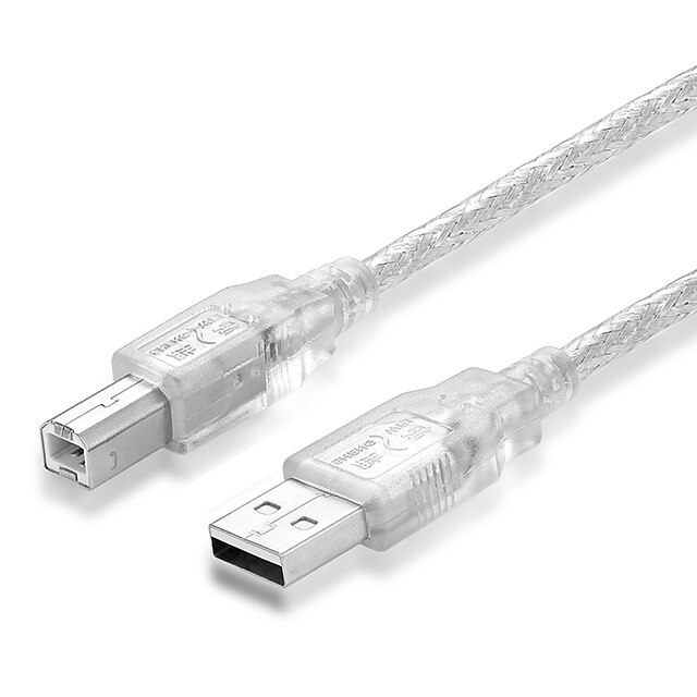  USB 2.0 to USB Type B Male - Male 1.8m(6Ft) PVC