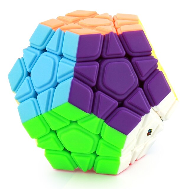  Conjunto de cubo de velocidade Cubo mágico Cubo QI MegaMinx Cubos mágicos Brinquedo Educativo Antiestresse Cubo Mágico Adesivo Liso Concorrência Crianças Brinquedos Unisexo Dom