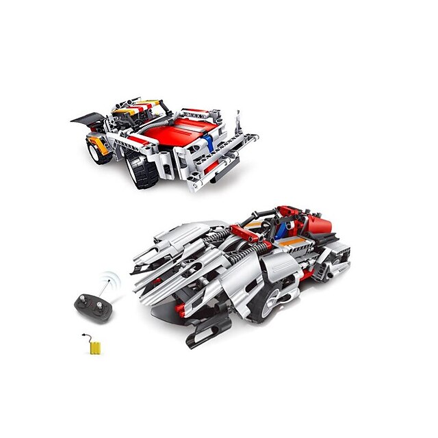  Remote Control RC Building Block Kit Toy Car Building Blocks Educational Toy Construction Set Toys Building Bricks Car Remote Control / RC DIY Building Toys Boys' Girls' Toy Gift / Kid's