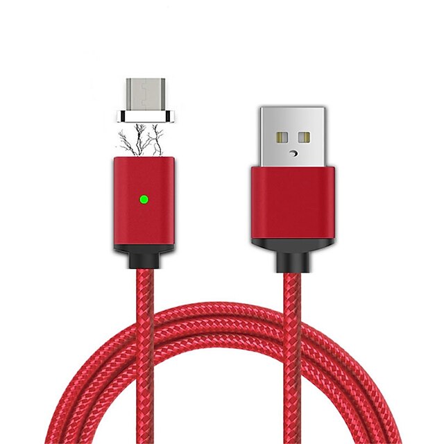  Cwxuan USB 2.0 til Micro USB 2.0 Han - Han 1.0m (3ft) Flet