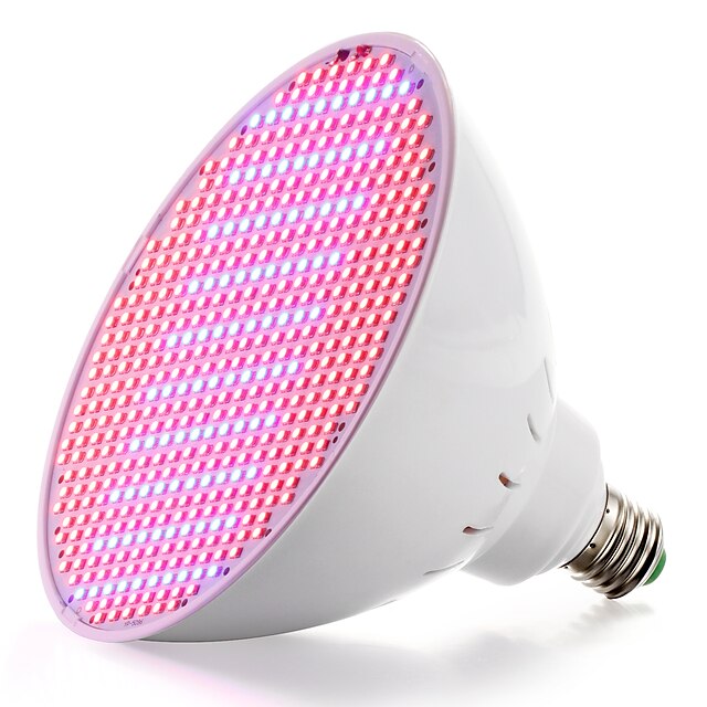  1pc 18 W 20 W Growing Light Bulb 3000-3607LM E26 / E27 500 LED Beads SMD 2835 Red Blue 85-265 V / RoHS / FCC