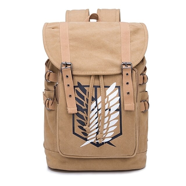  Bag Inspired by Attack on Titan Bertolt Huber Anime Cosplay Accessories Canvas Halloween Costumes