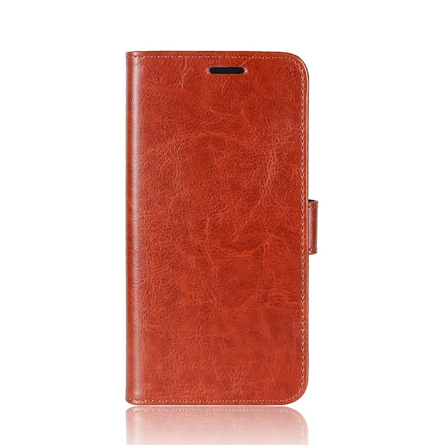  Case Kompatibilitás Huawei P10 Plus / P10 Lite / P10 Pénztárca / Kártyatartó / Állvánnyal Héjtok Egyszínű Kemény PU bőr