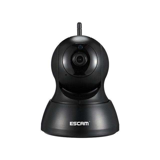  ESCAM ESCAM QF007 Wireless/Wifi PTZ 720P 1MP IP IR-cut Night Vision Motion Detection Two Way Audio H.246+ Camera Indoor Support /CMOS / 50 / 60 Support Android/iPhone/OS Mobile Systems