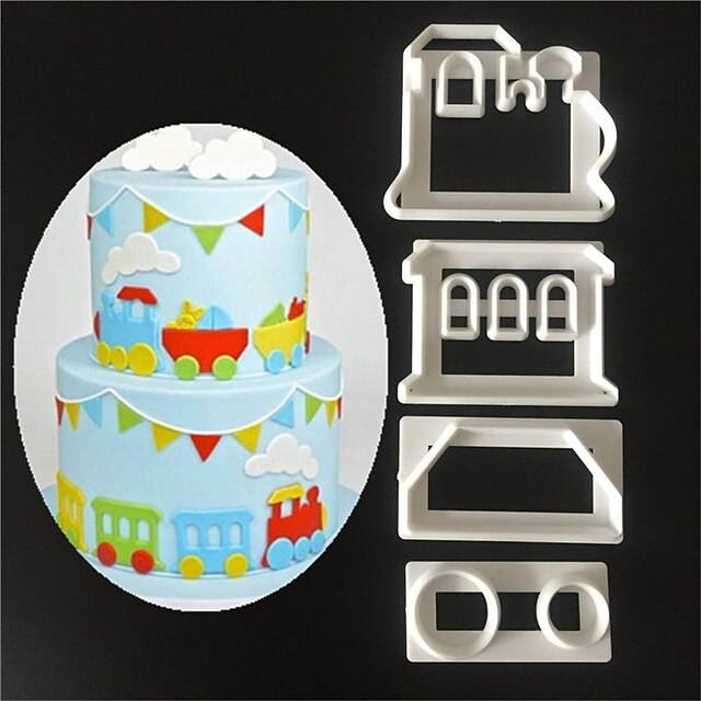  1pc Cake Moulds Kunststoffen Dagelijks gebruik