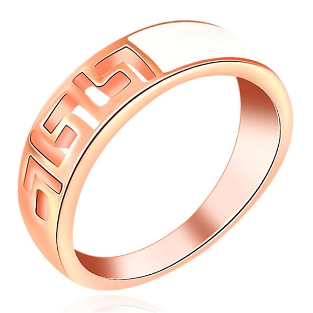  Damen Bandring Personalisiert Luxus Klassisch Grundlegend Sexy Liebe Elegant nette Art Modisch Aleación Geometrische Form Schmuck