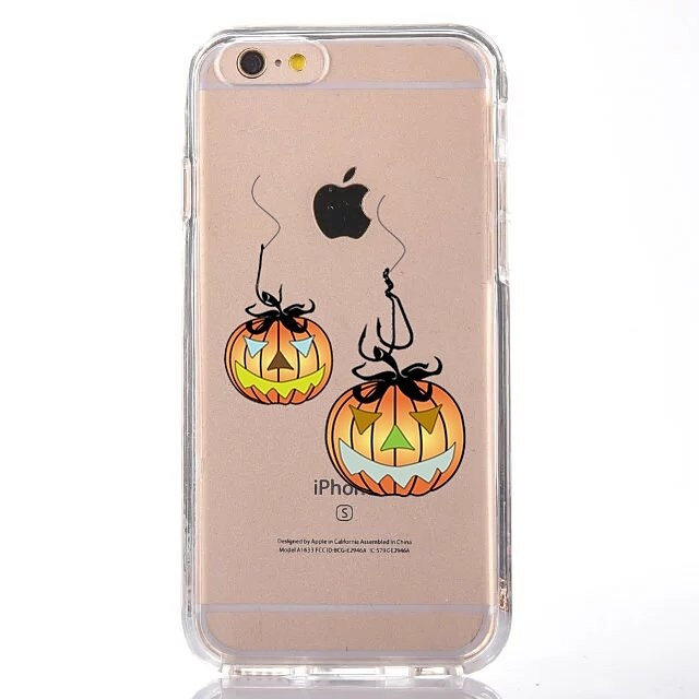 Etui Käyttötarkoitus Apple iPhone 7 Plus iPhone 7 Läpinäkyvä Kuvio  Takakuori Ruoka Halloween Piirretty Pehmeä TPU varten iPhone 7 Plus 6122769  2023 – hintaan €