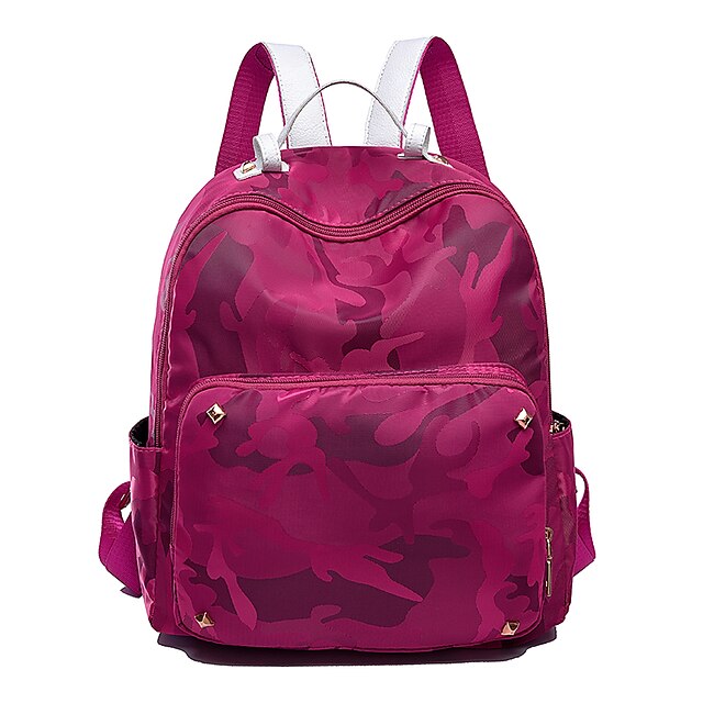  Women's Bags Oxford Cloth Backpack for Event / Party / Outdoor / Office & Career Black / Amethyst / Fuchsia