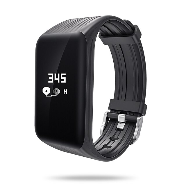  K1 Smart Bracelet Smartwatch Android iOS Bluetooth Heart Rate Monitor Calories Burned Distance Tracking Pedometers Pedometer Call Reminder Fitness Tracker Activity Tracker Sleep Tracker / Alarm Clock