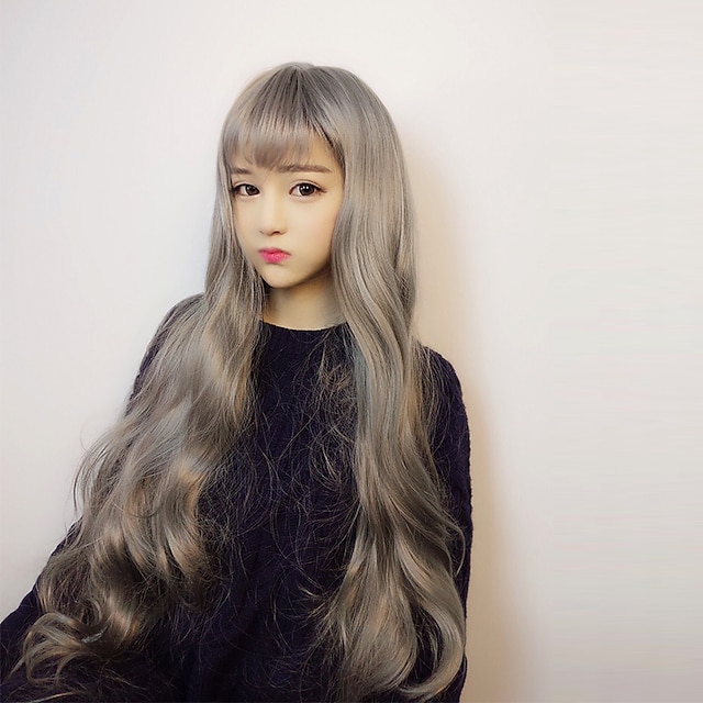  Lolita Wigs Sweet Lolita Dress Gray Lolita Lolita Wig 40 inch Cosplay Wigs Wig Halloween Wigs
