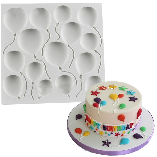  1pc Cake Moulds Nonstick Silikone Gummi Småkage