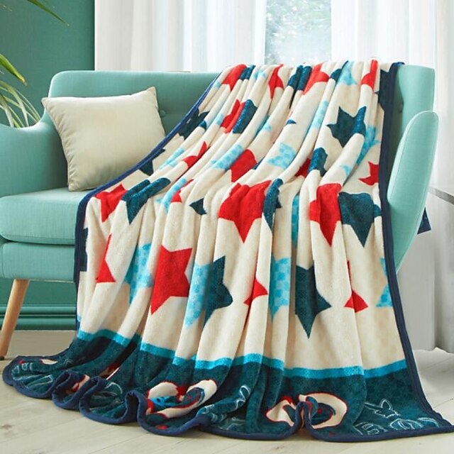  Sofa werfen, Sterne Gemischte Polyester / Baumwolle Bequem Decken