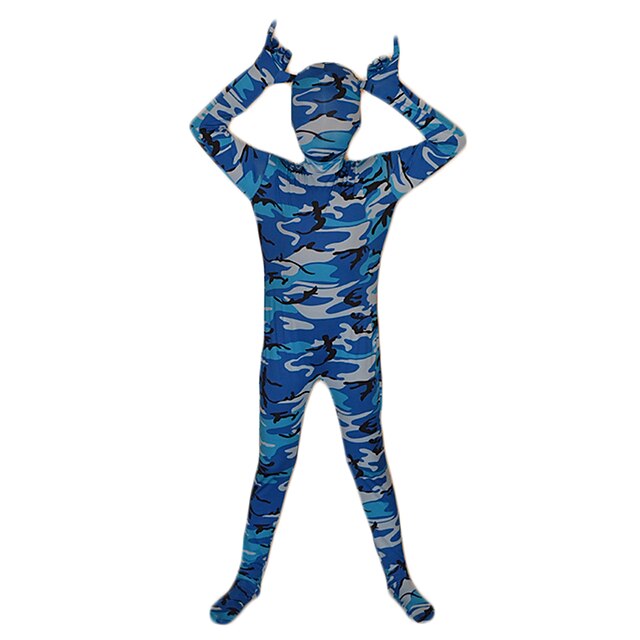  Ninja Costumi zentai Tutina aderente Per bambini Da ragazzo Feste / vacanze Licra Costumi carnevale Con stampe