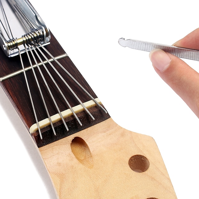  Parts & Accessories Metalic Guitar Fun Musical Instrument Accessories for Music Lovers and Trainers 