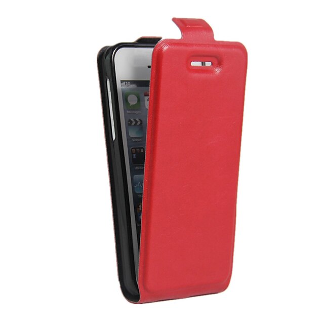 Capinha Para Apple iPhone 6s Plus / iPhone 6s / iPhone 6 Plus Porta-Cartão / Antichoque / Anti-poeira Capa Proteção Completa Sólido Macia PU Leather
