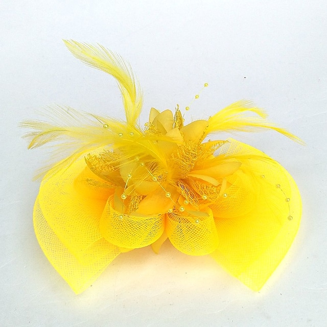 Fascinators Lace Tea Party Horse Race Elegant With Imitation Pearl Bow(s) Headpiece main image 0