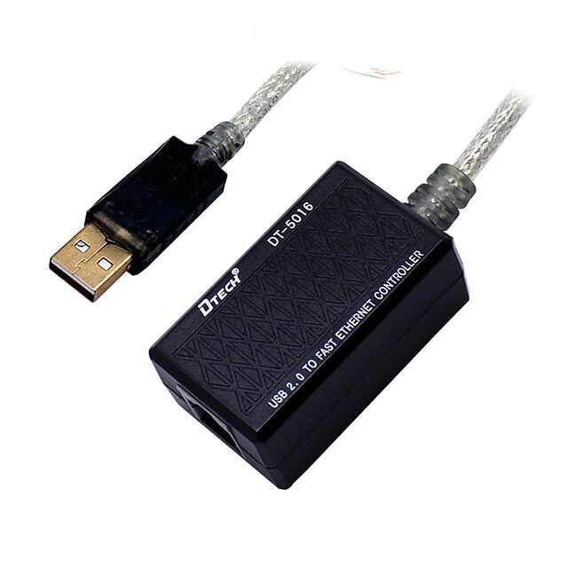  USB 2.0 Omvandlare, USB 2.0 till RJ45 Omvandlare Hane - hona
