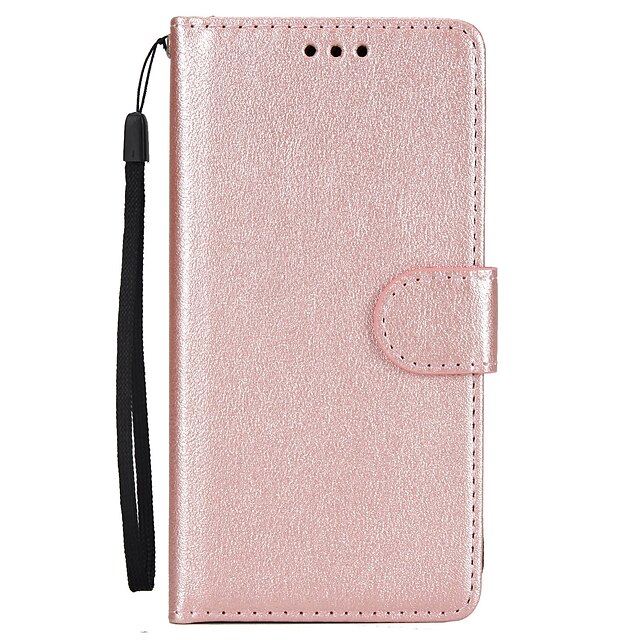  Case For Huawei P9 / Huawei P9 Lite / Huawei P10 Plus / P10 Lite / P10 Wallet / Card Holder / with Stand Full Body Cases Solid Colored Hard PU Leather / Huawei P9 Plus