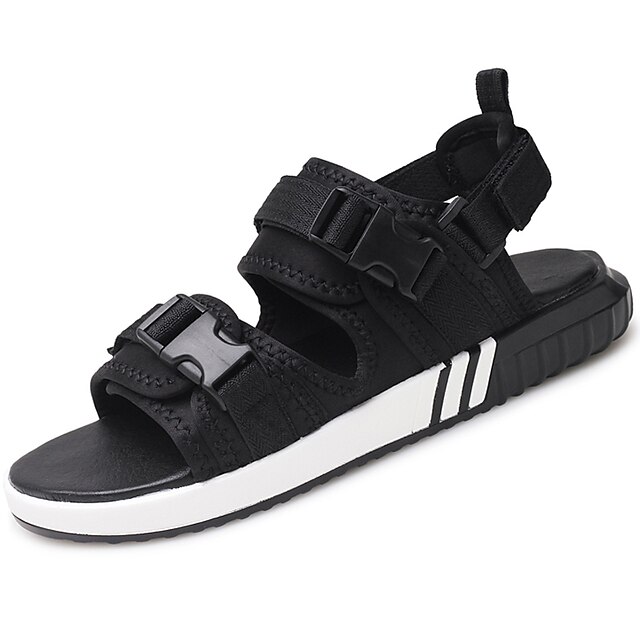  Men's Comfort Shoes Canvas Summer / Fall Sandals Upstream Shoes Black / Casual / Outdoor