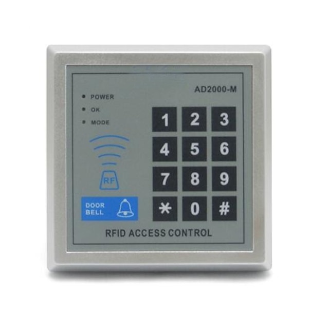  Ad-2000m 125khz rfid controllo accesso porta con tastiera digitale / modalità di apertura multipla