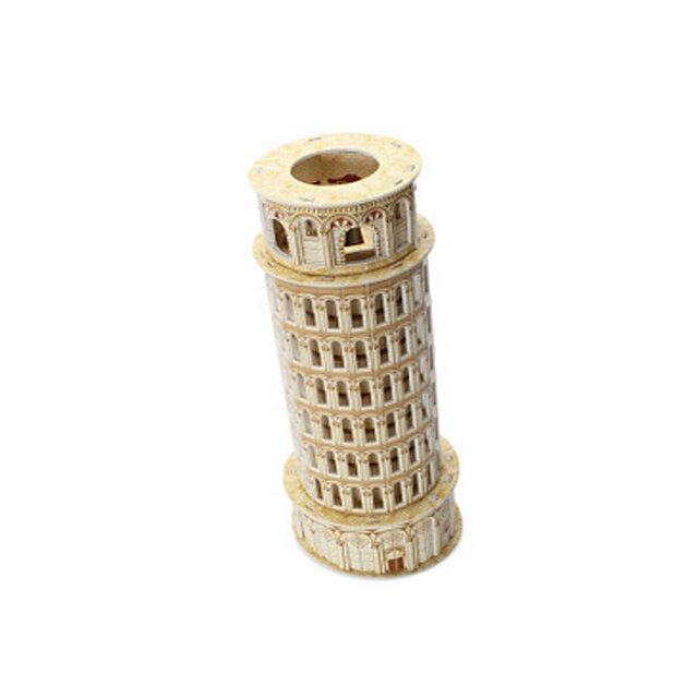  3D Puzzle Model Building Kit Tower Famous buildings Leaning Tower of Pisa EPS+EPU Unisex Boys' Girls' Toy Gift
