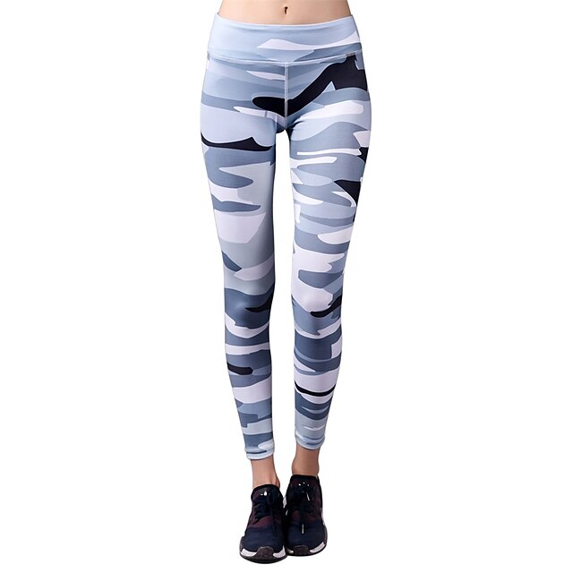 BARBOK Women's Yoga Pants Cropped Leggings Nylon Spandex Zumba Gym Workout Running Sports Activewear Stretchy