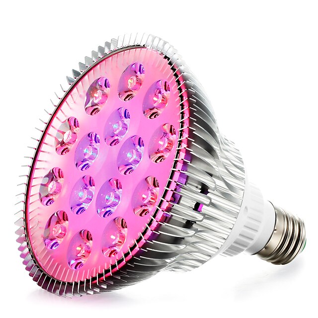  10 W Lâmpada crescente 1350-1500 lm E26 / E27 15 Contas LED LED de Alta Potência Vermelho Azul 85-265 V / 1 pç / RoHs / FCC
